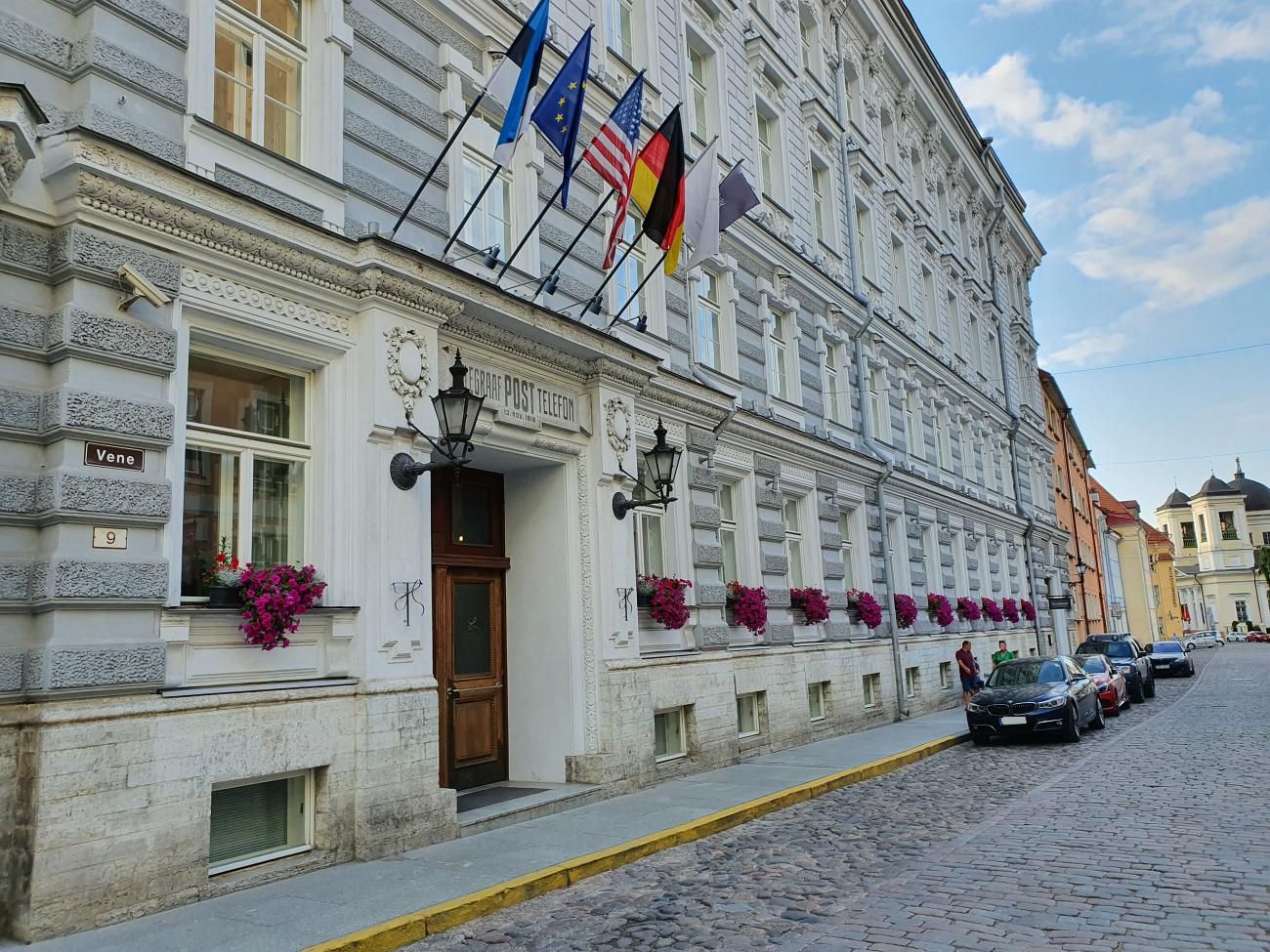 telegraaf-hotel-tallinn View to Telegraaf Hotel, a historic luxury hotel in Tallinn